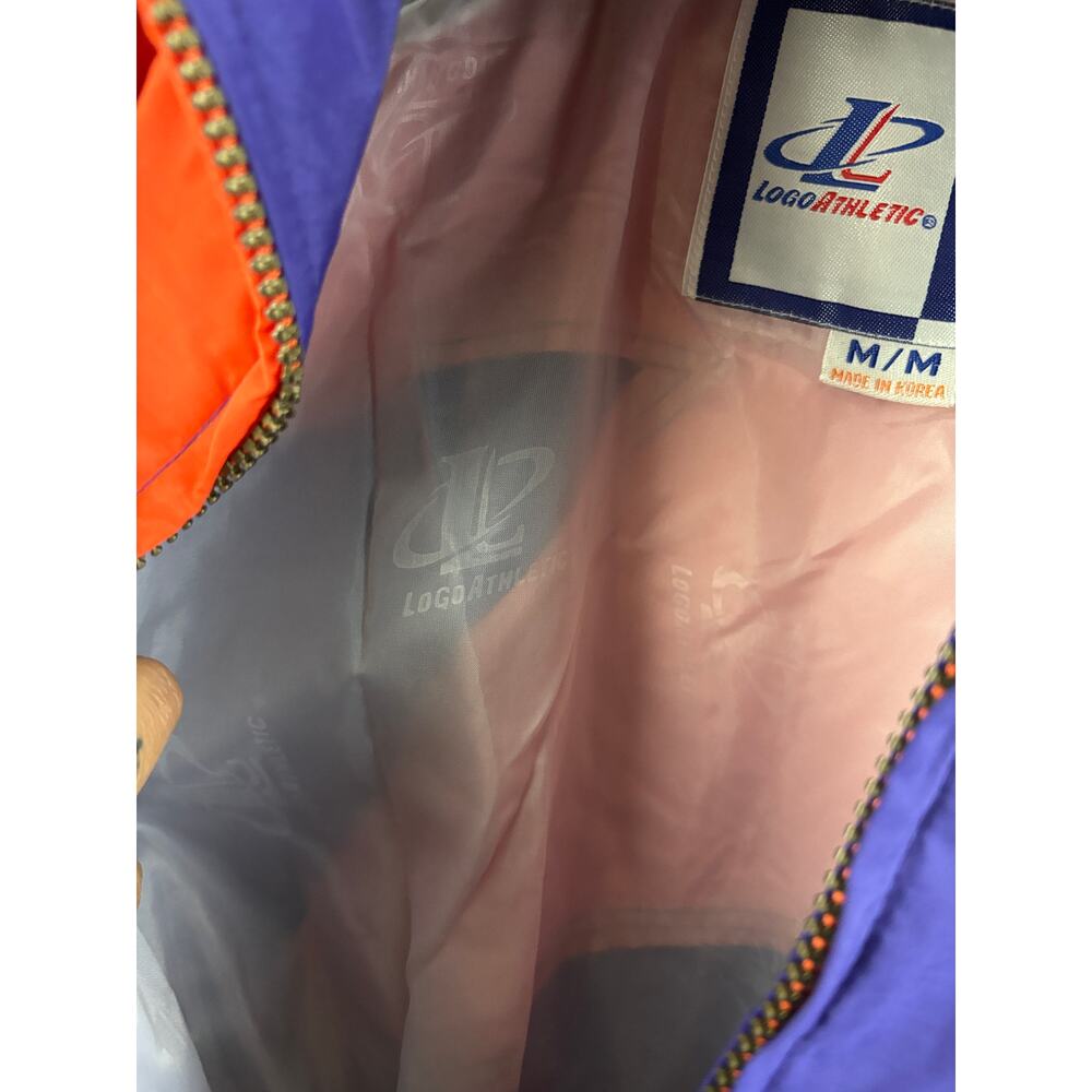 NWT Vtg 90s NBA Phoenix Suns Logo Athletic Sharktooth Windbreaker Jacket Mens M‎ - Picture 7 of 16